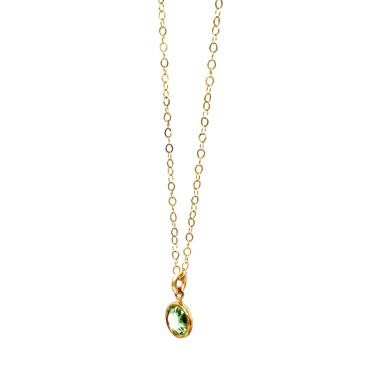 Necklace | Crystal Charm | Peridot