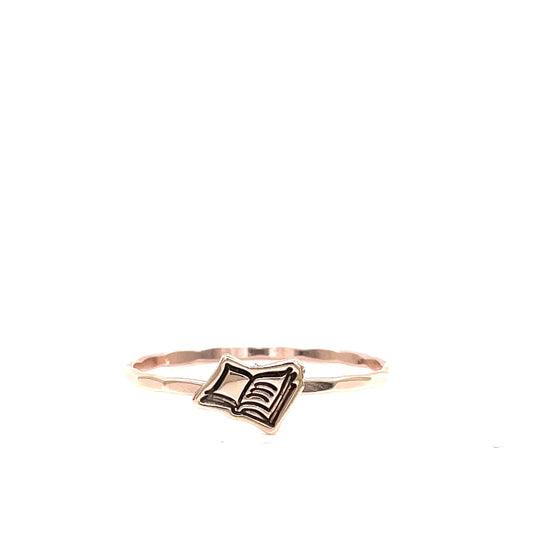 Stacking Ring | Charm Ring | Book
