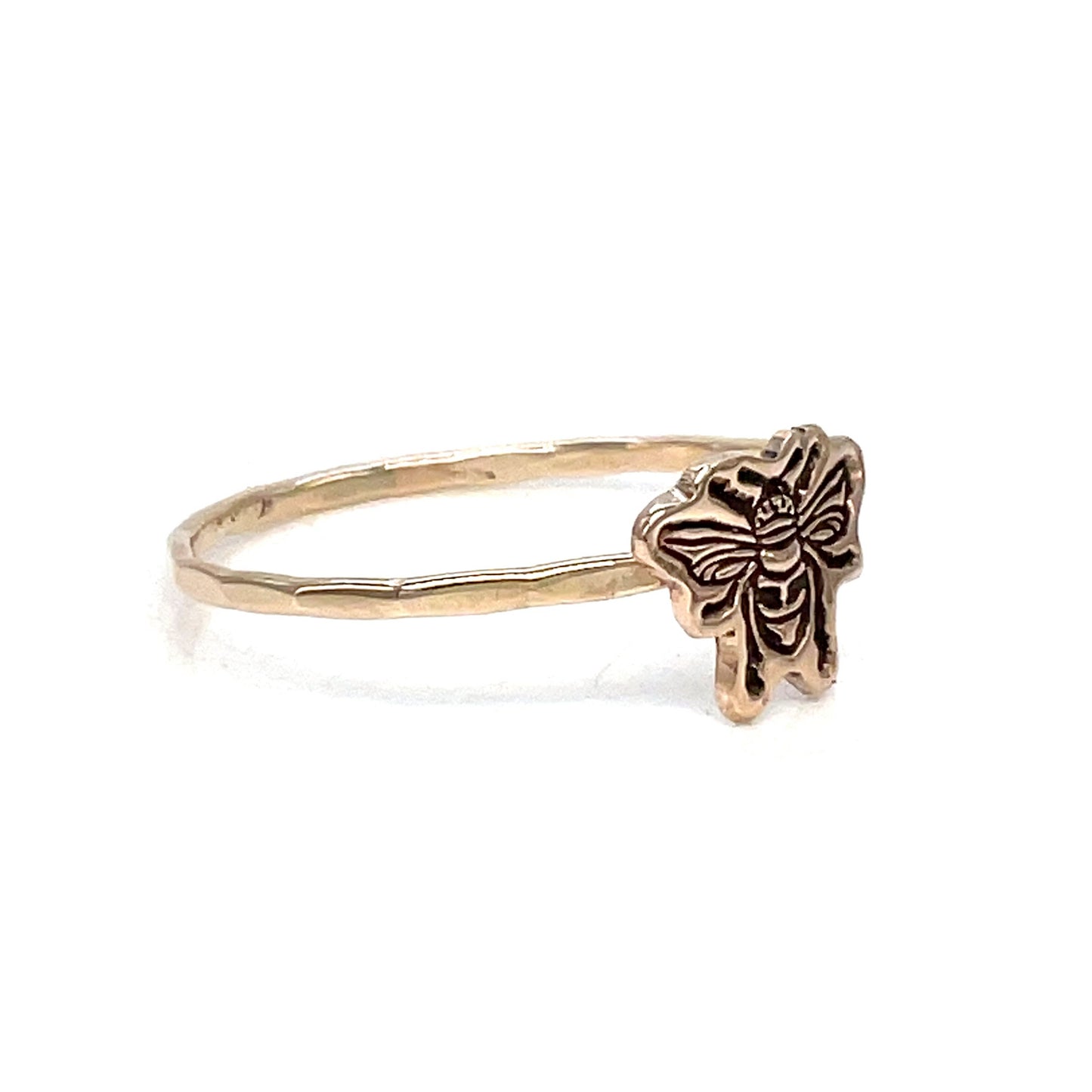 Stacking Ring | Charm Ring | Bee Detailed