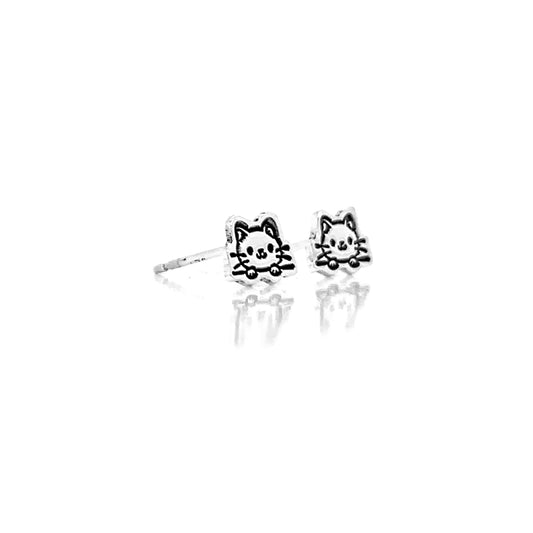 Earrings | Studs | Cat Face