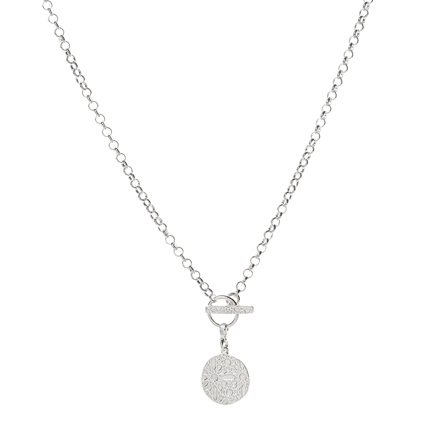 Necklace | Fractal | Choker with Toggle Clasp