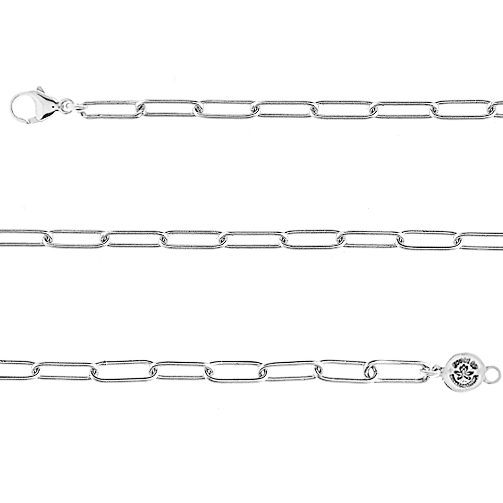 For those who appreciate minimalist jewelry, this Paperclip Link Bracelet makes a refined statement. Each link of this bracelet is hand-forged, giving it a unique, artisanal look that elevates everyday style.