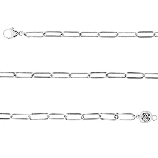 Bracelet | Paperclip Chain | Sterling Silver