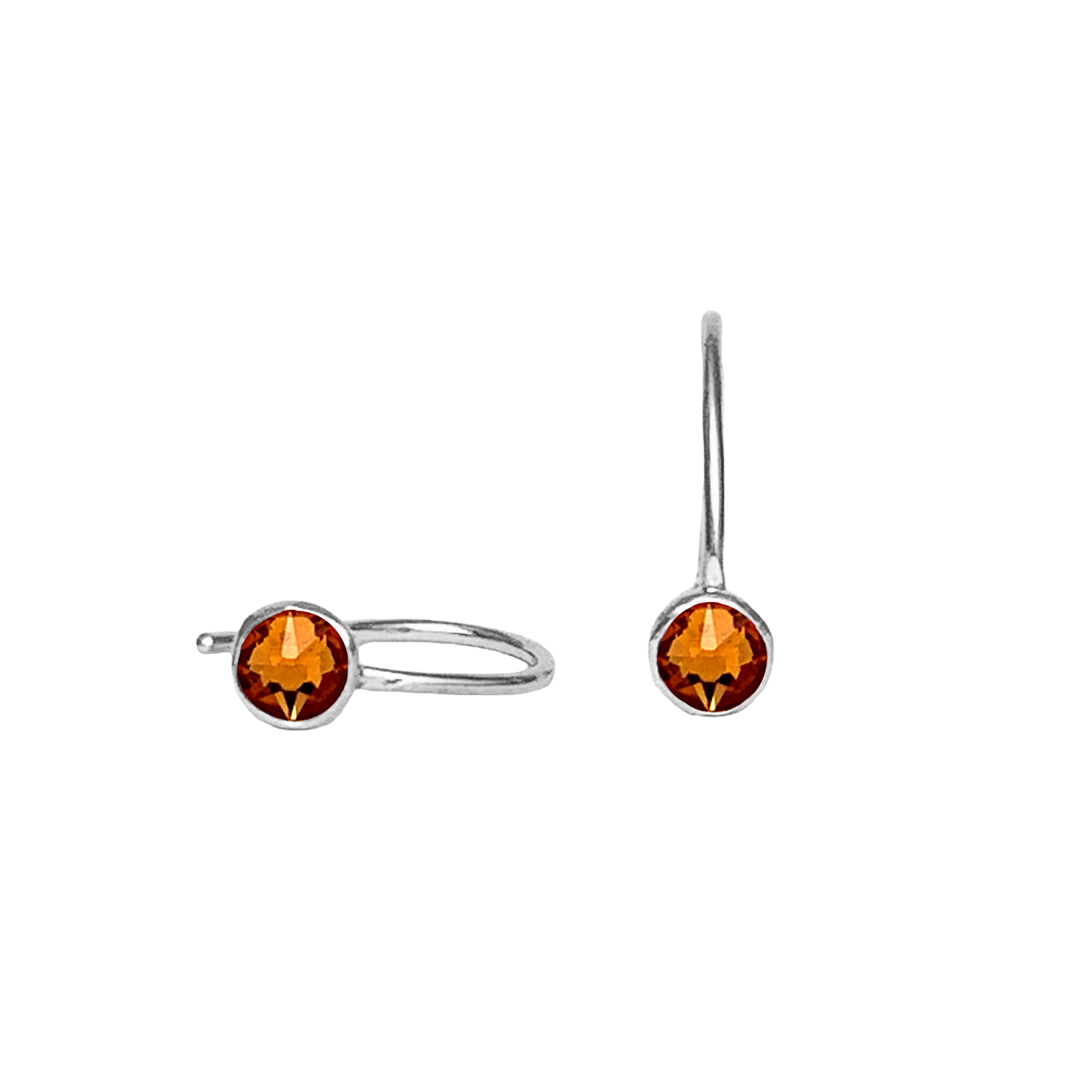 Designed for those who love timeless style, these Crystal Drop Earrings add a warm, classic touch to any outfit. A beautiful gift for anyone born in November, these topaz Crystal Drop Earrings bring elegance and meaning.