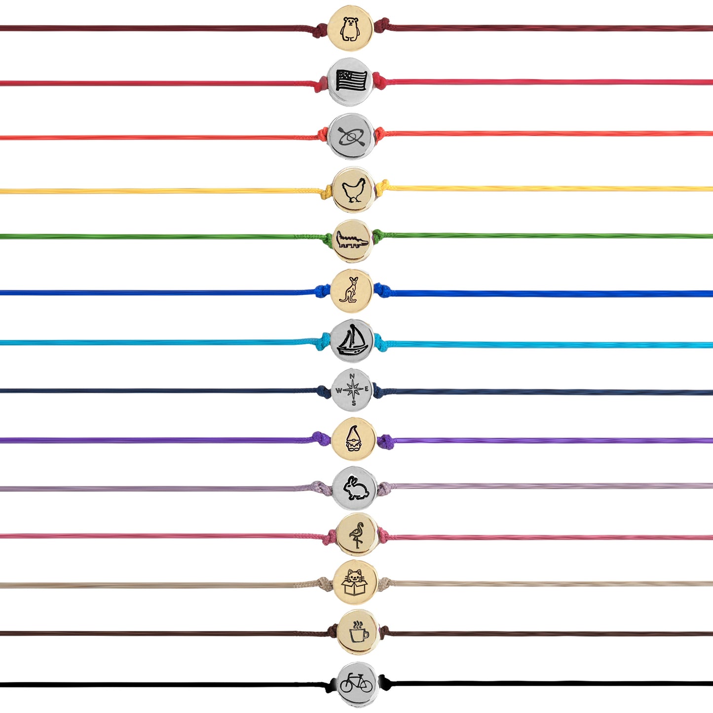 Build Your Own | Bracelet | Small Adjustable Friendship Bracelet