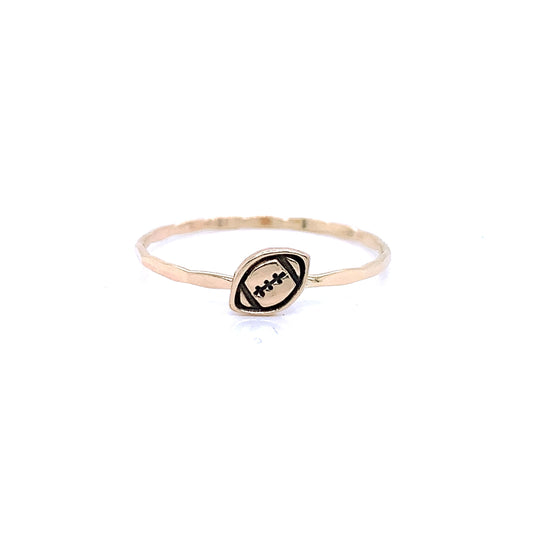 Stacking Ring |  Charm | Football