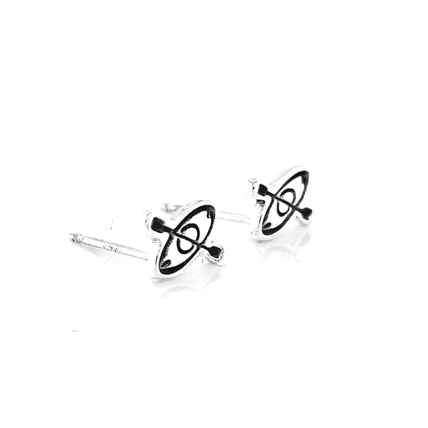 Earrings | Sterling Silver Stud Earrings | Kayak