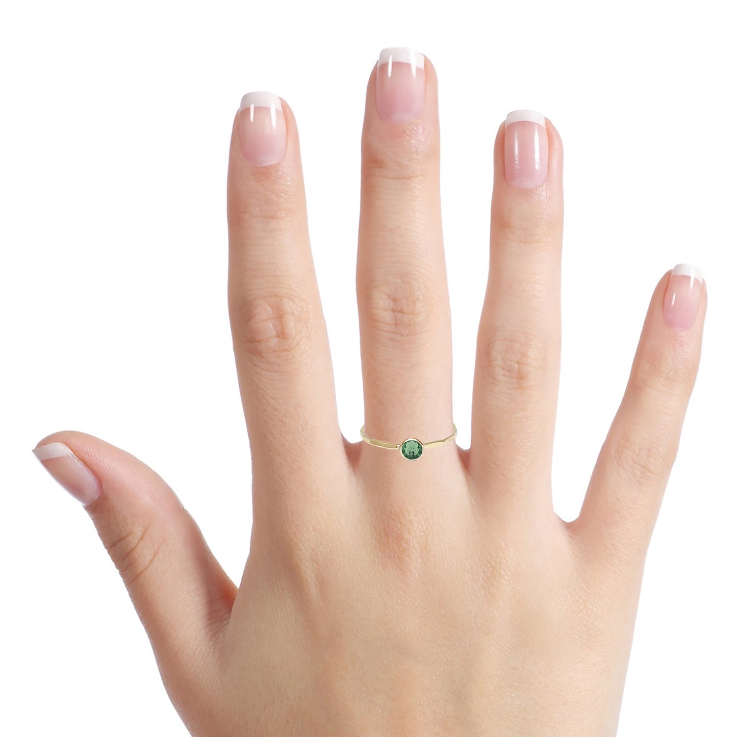Build Your Own | Ring | Crystal Solitaire Stacking Ring