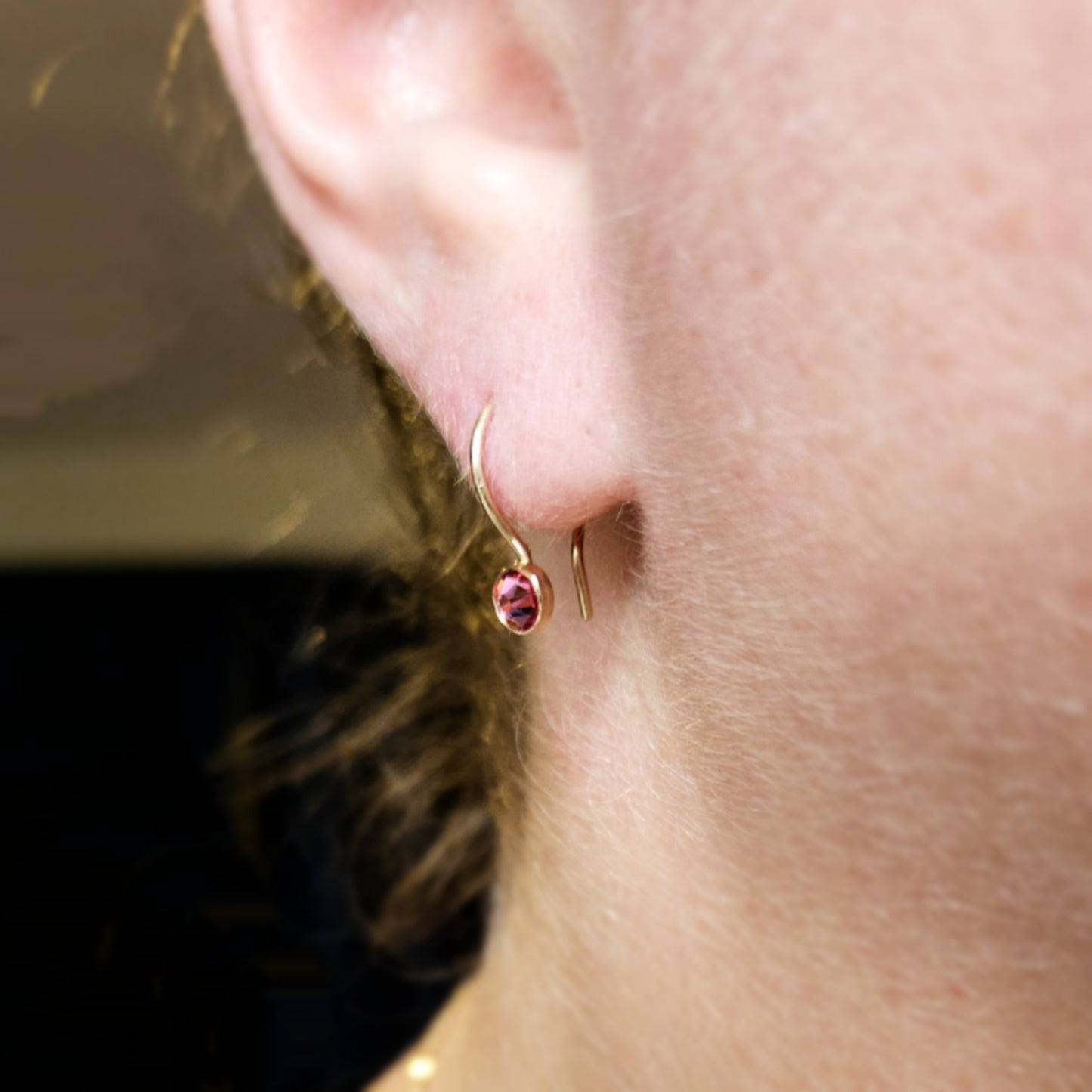 Picture yourself in these amethyst crystal drop earrings—effortlessly chic and handcrafted with love for a unique, personal statement.