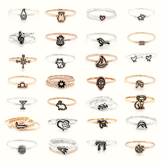 Build Your Own | Stacking Ring | Charm Ring