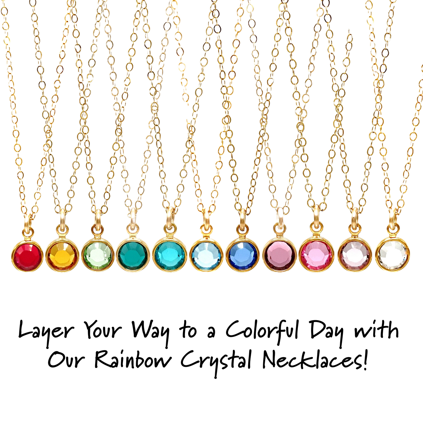 Build Your Own | Necklace | Crystal Charm