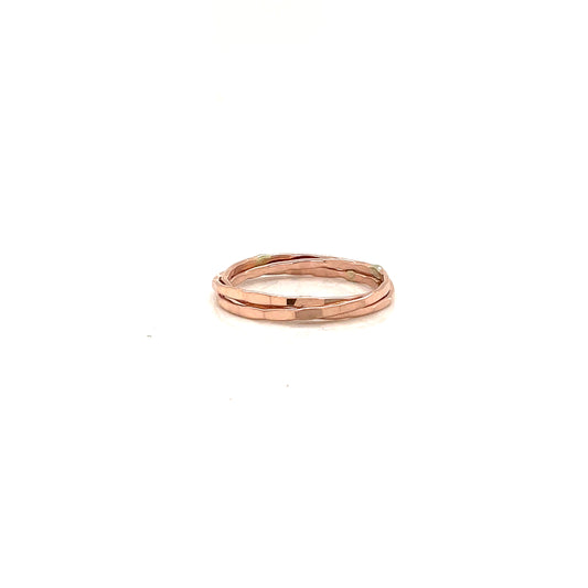 Fidget Ring | Rolling | Rose Gold-filled