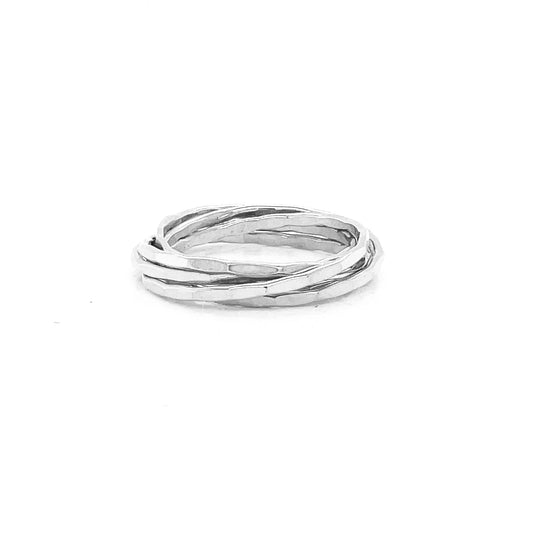 Fidget Ring | Rolling | Sterling Silver