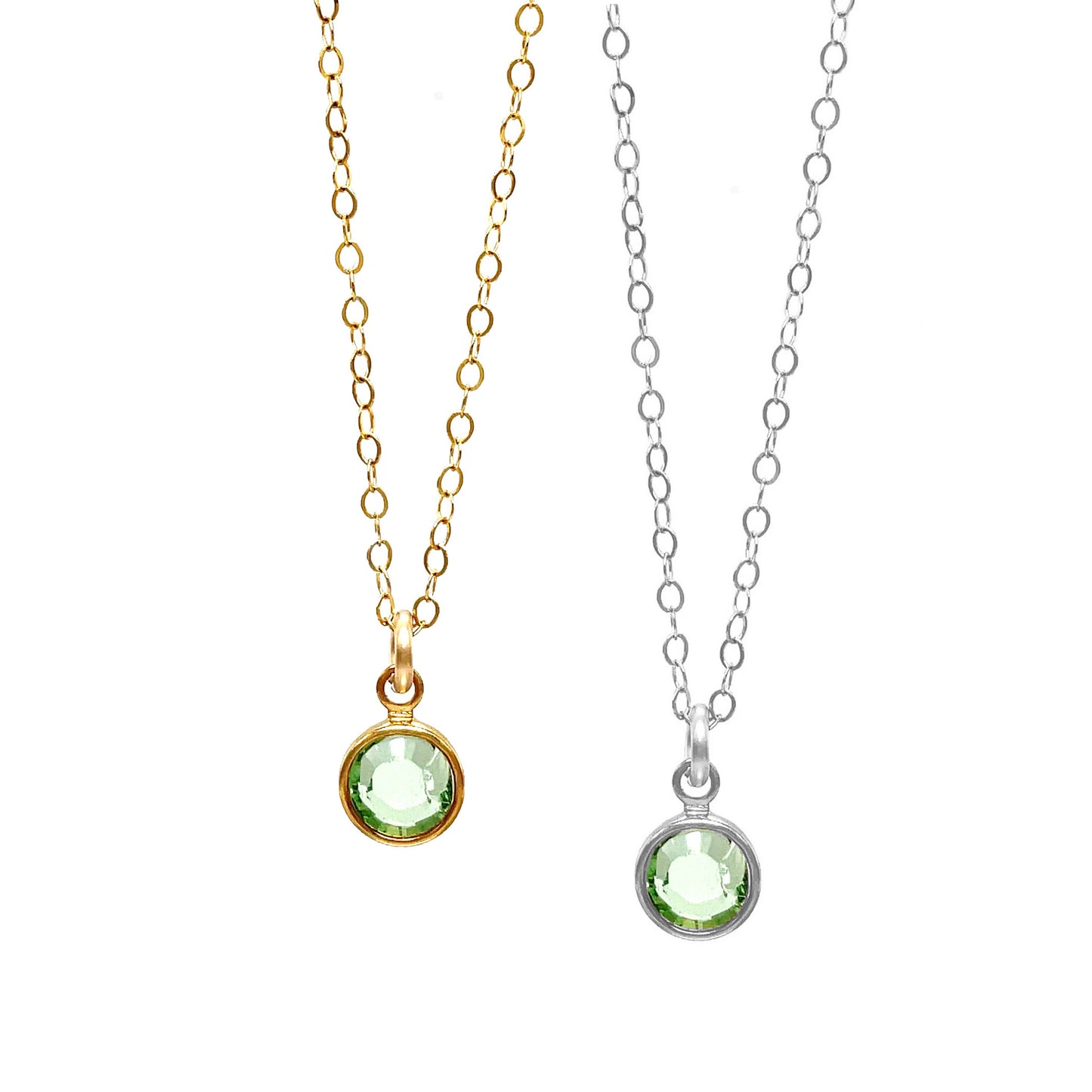Necklace | Crystal Charm | Peridot