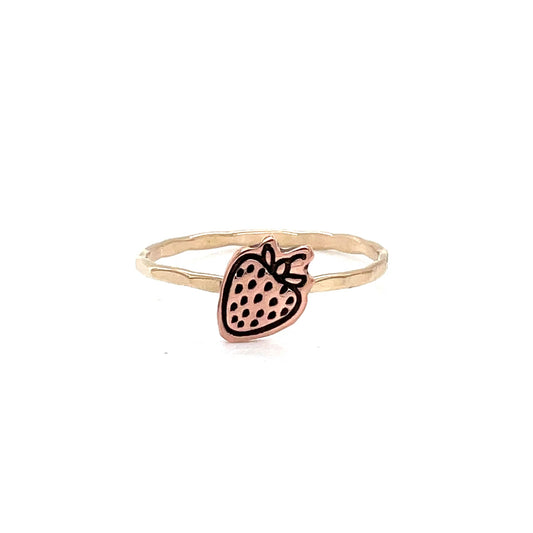 Stacking Ring | Charm Ring | Strawberry