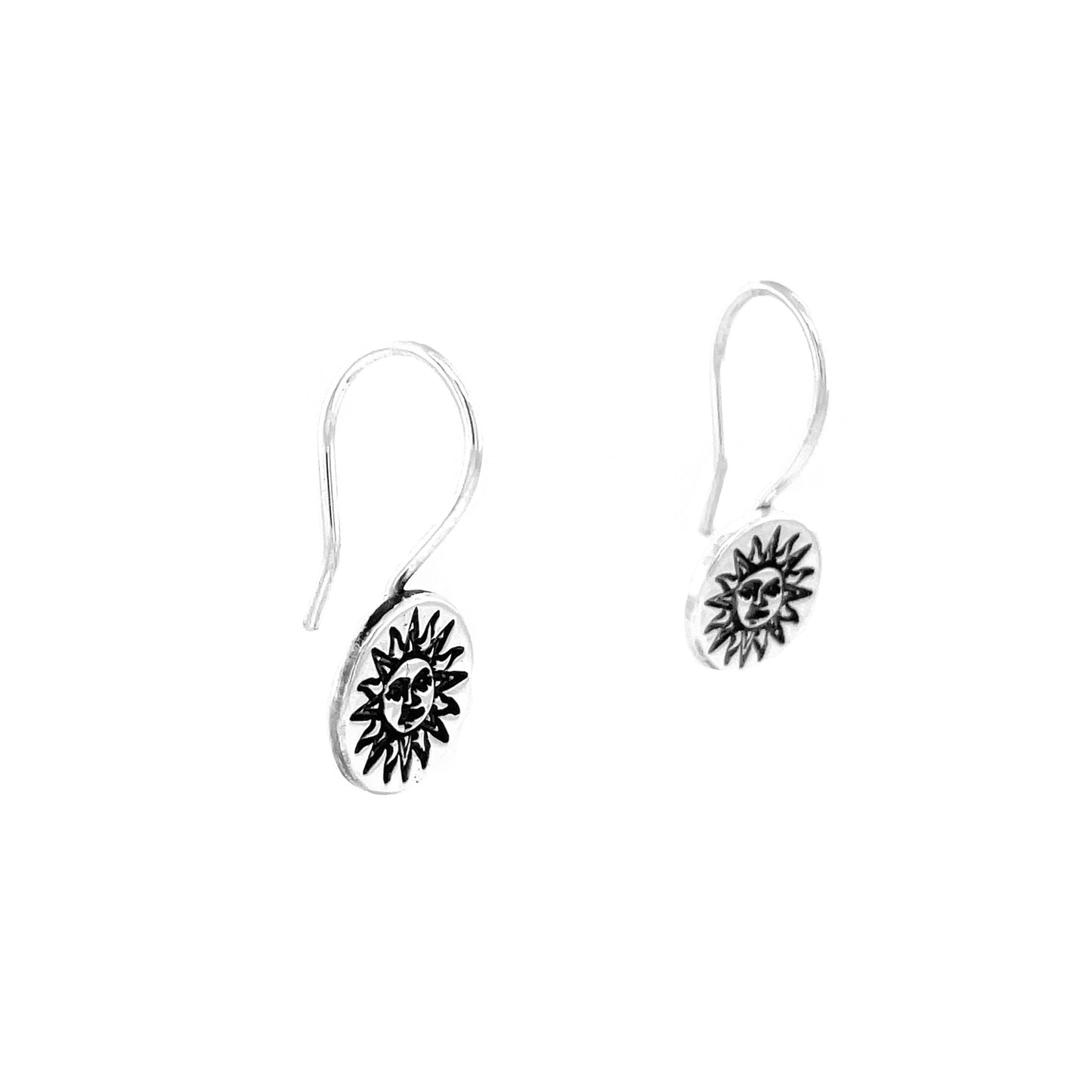 Earrings | Drop | Detailed Sun
