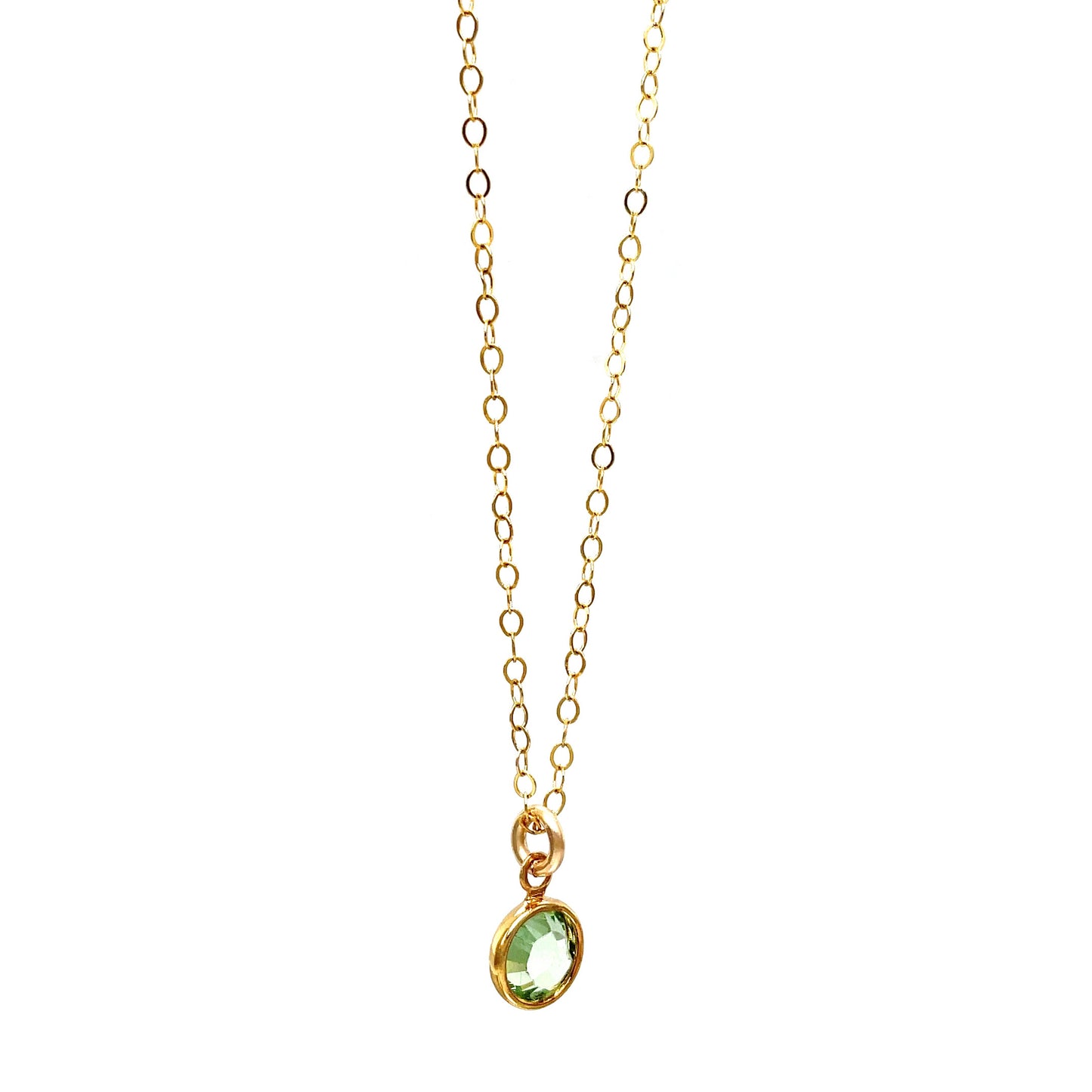 Necklace | Crystal Charm | Peridot