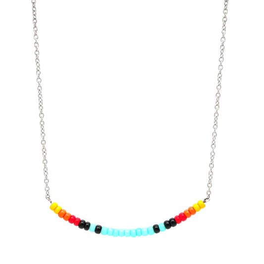 Necklace | Seed Bead Chain Necklace | Southwest