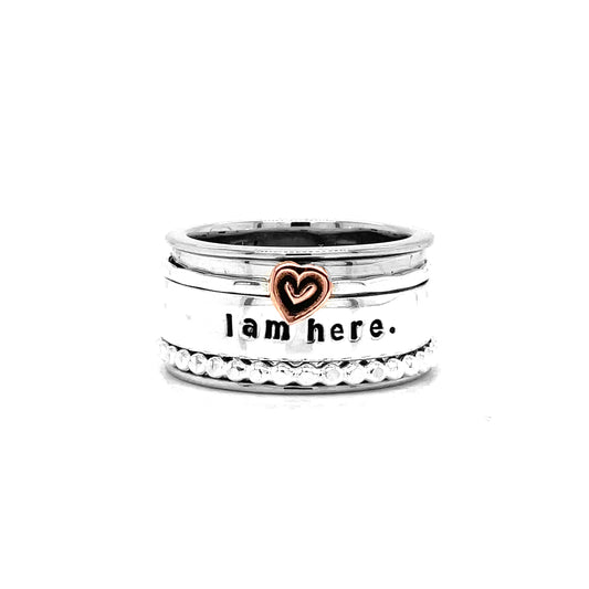 Fidget Ring | Spinner | Custom Text