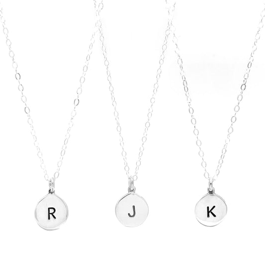 Initial Charm Necklace