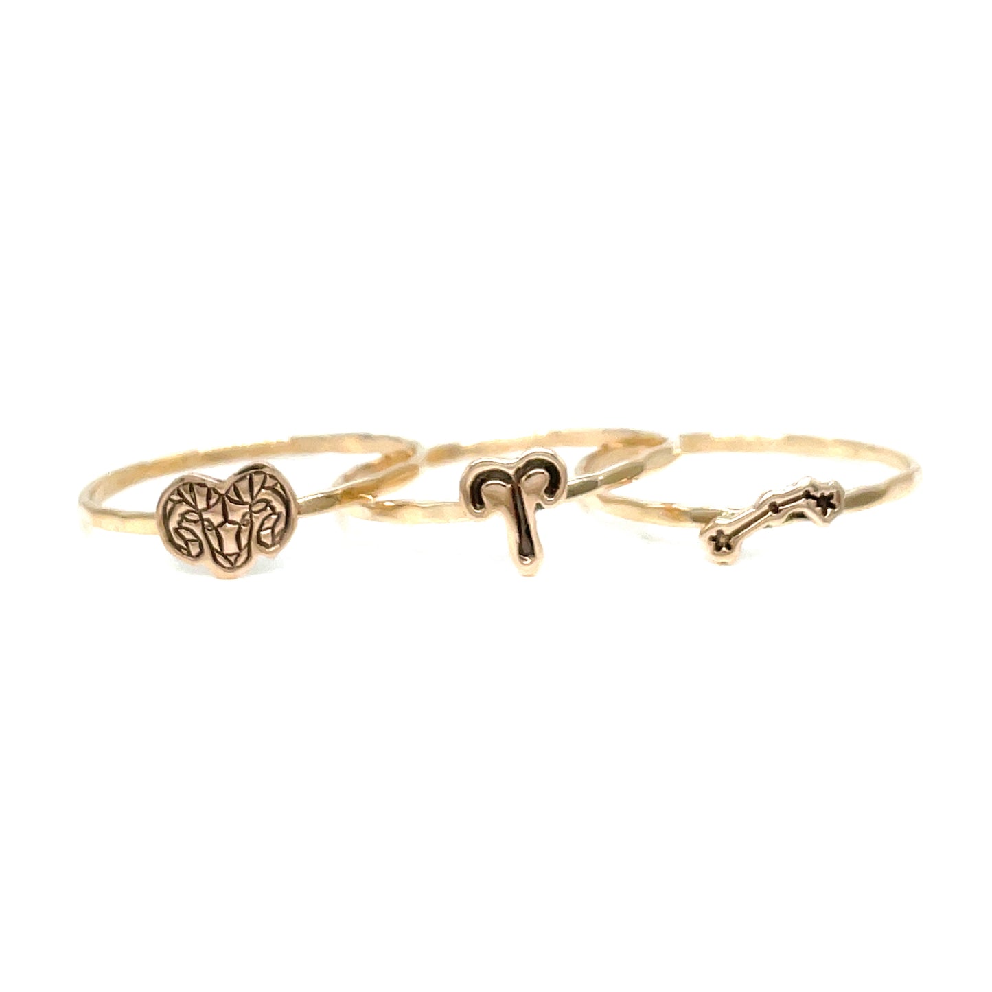 Stacking Ring | Charm Ring | Aries Geometric