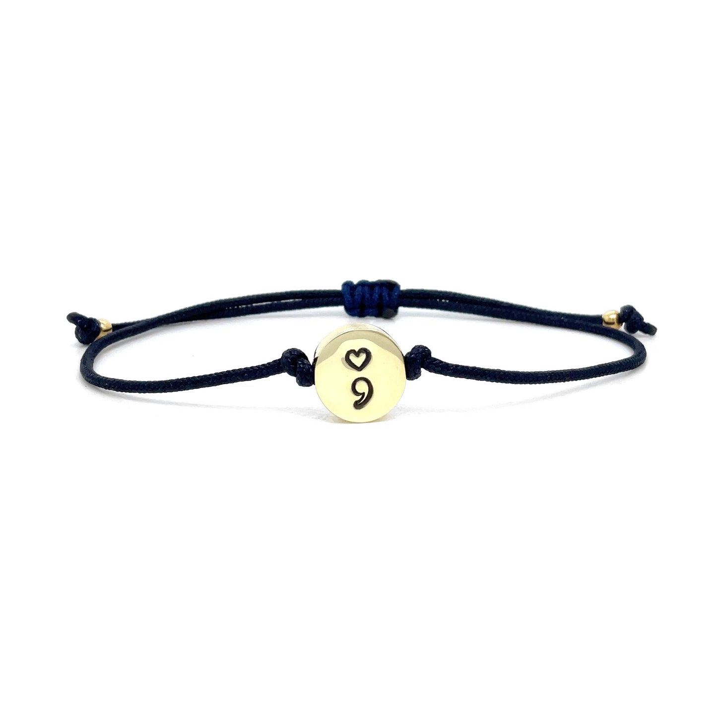 Bracelet | Small Friendship | Heart Semicolon