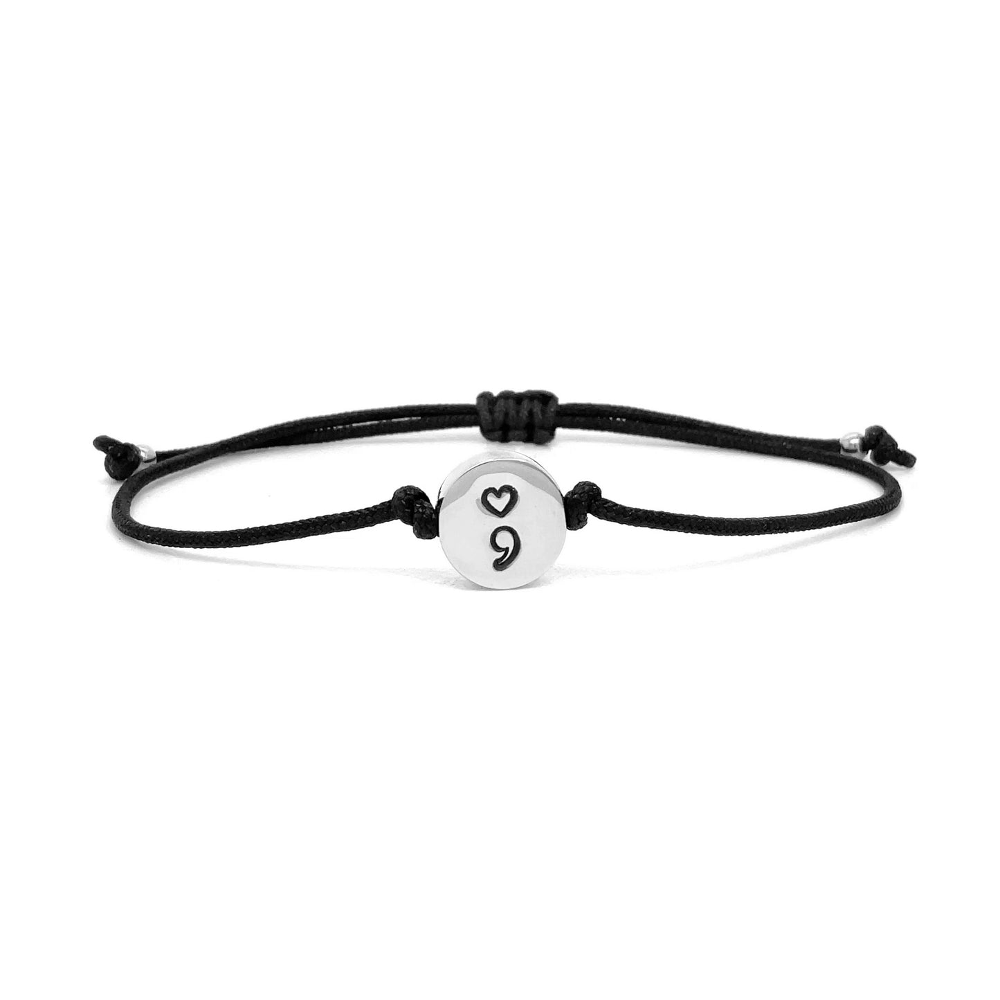 Bracelet | Small Friendship | Heart Semicolon