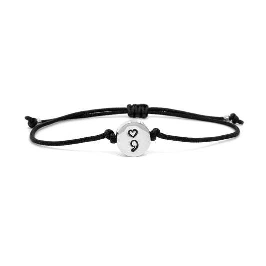 Bracelet | Small Friendship | Heart Semicolon