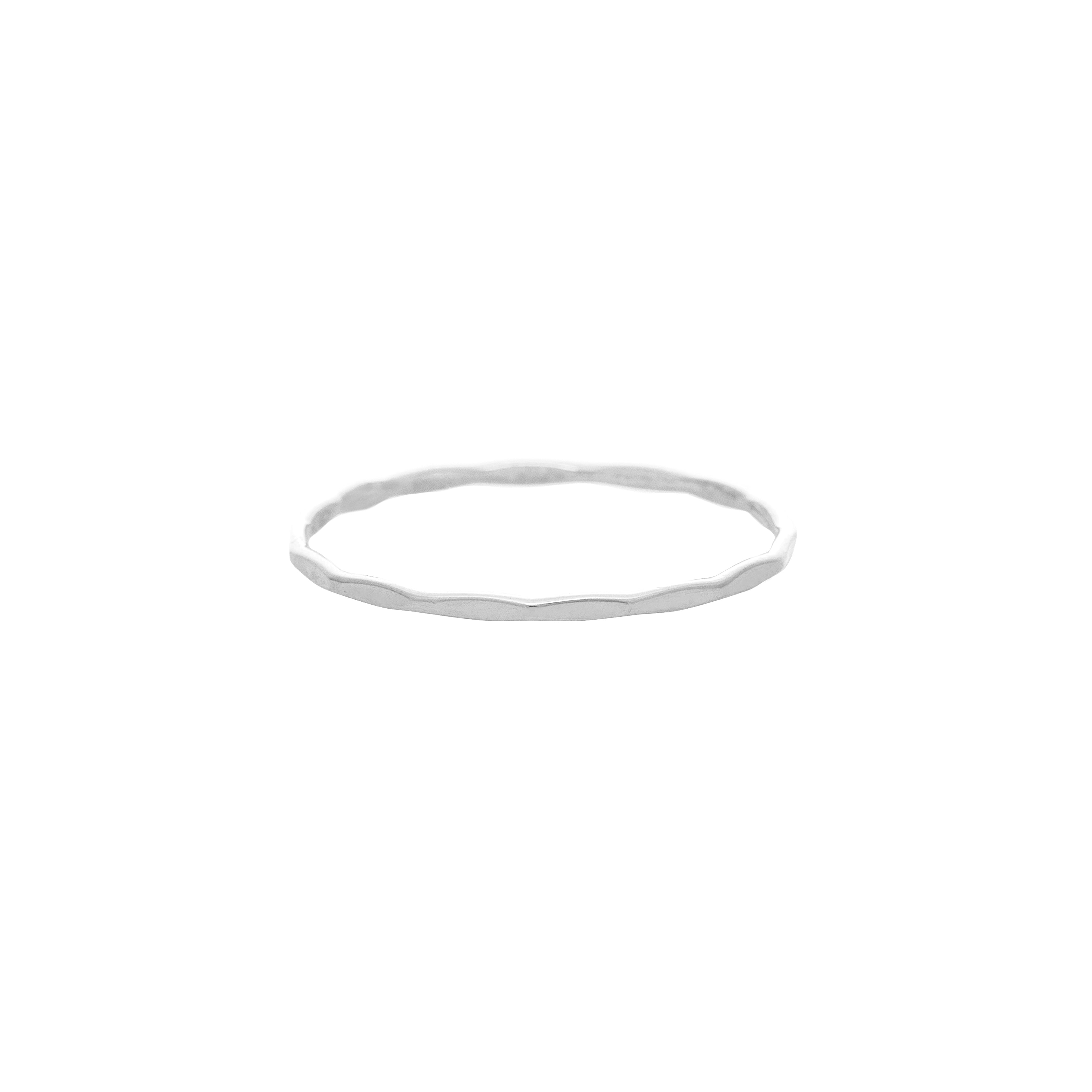 Stacking Ring | Texture | Hammered – House of Metalworks