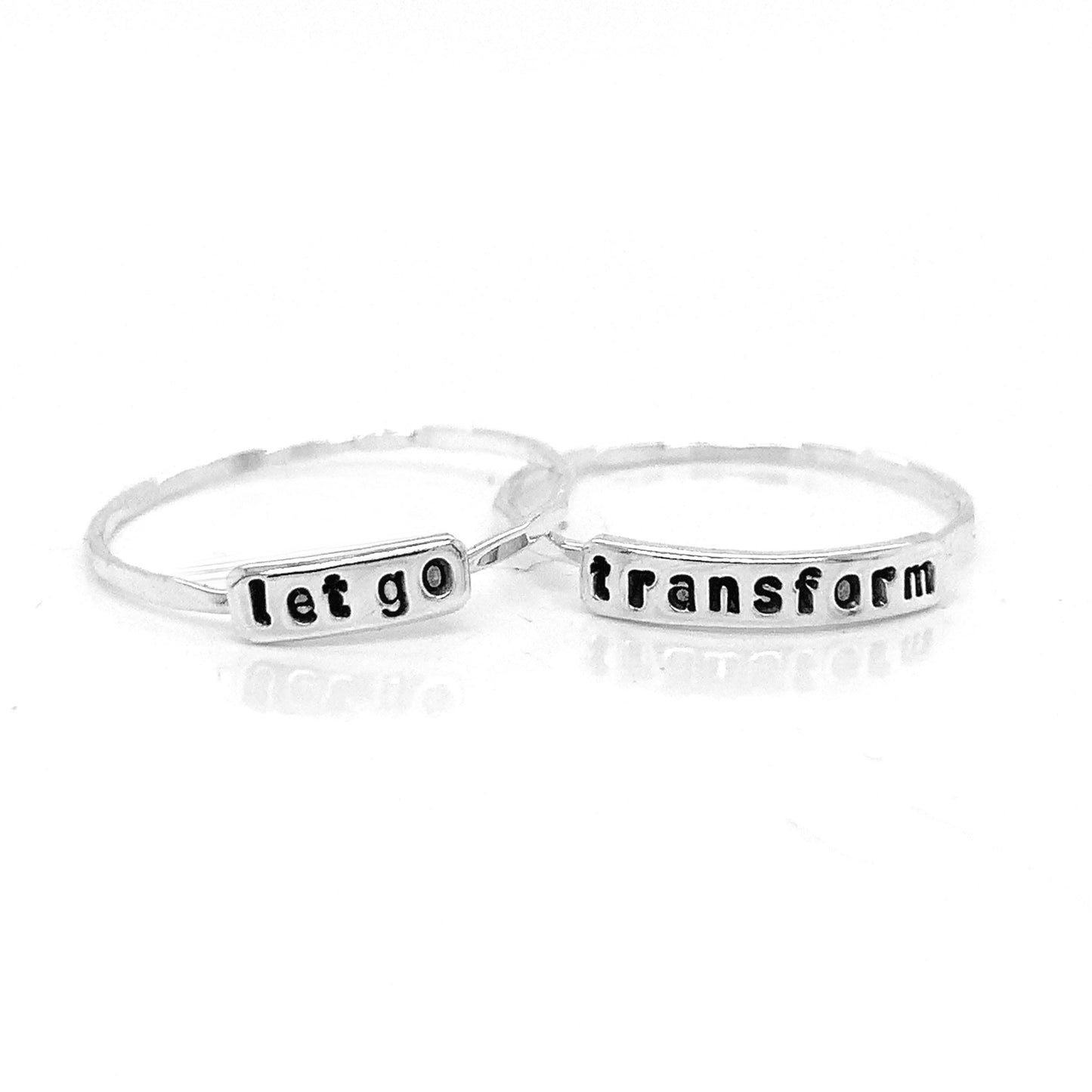 Build Your Own | Stacking Ring | Text Ring