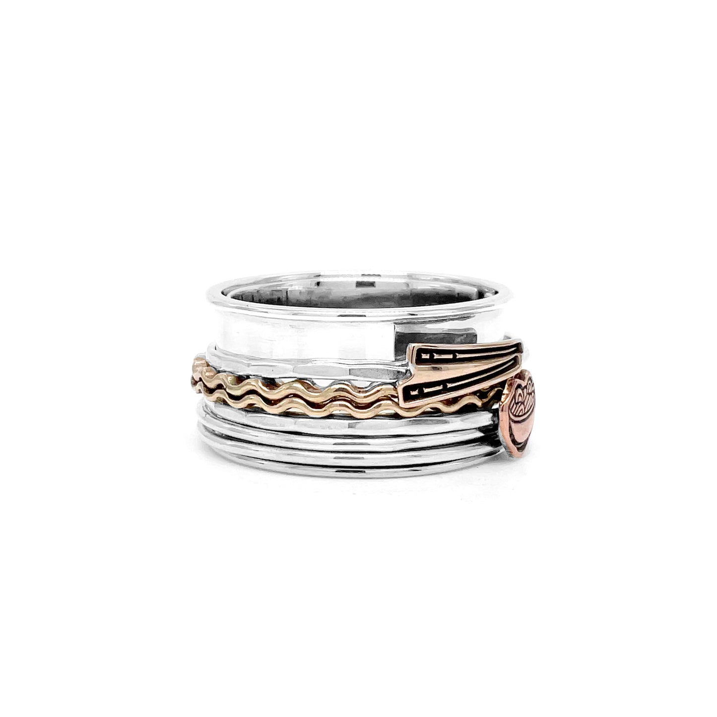 Fidget Ring | Spinner | Ramen Noodles