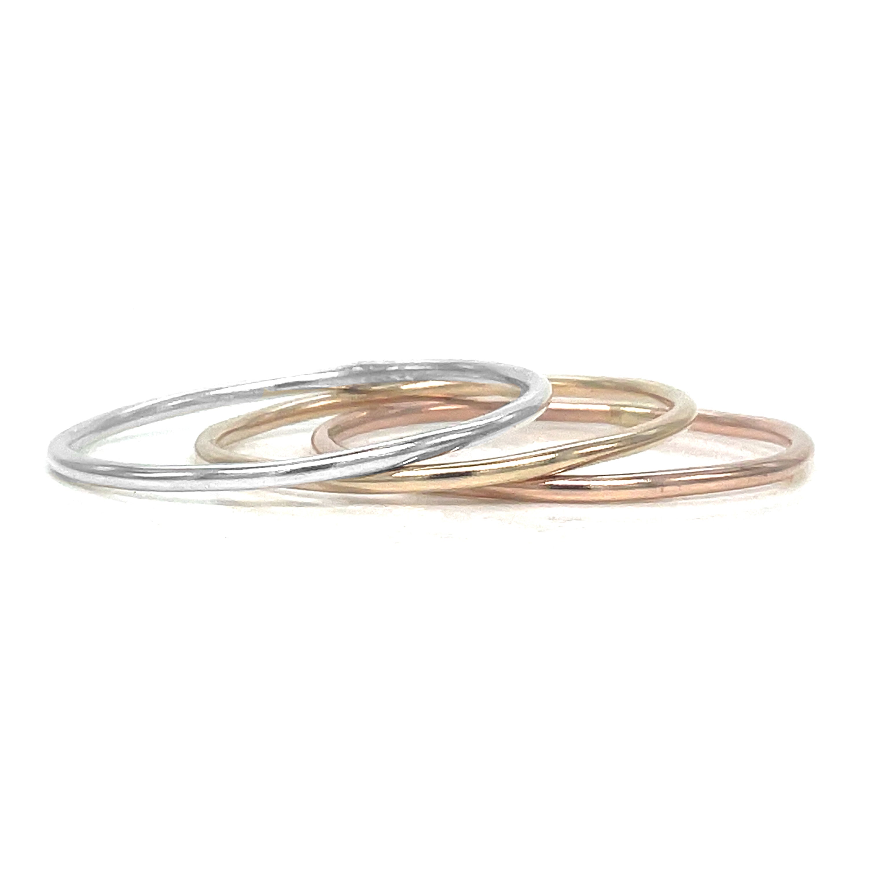 Basic Stacking Rings – House of Metalworks