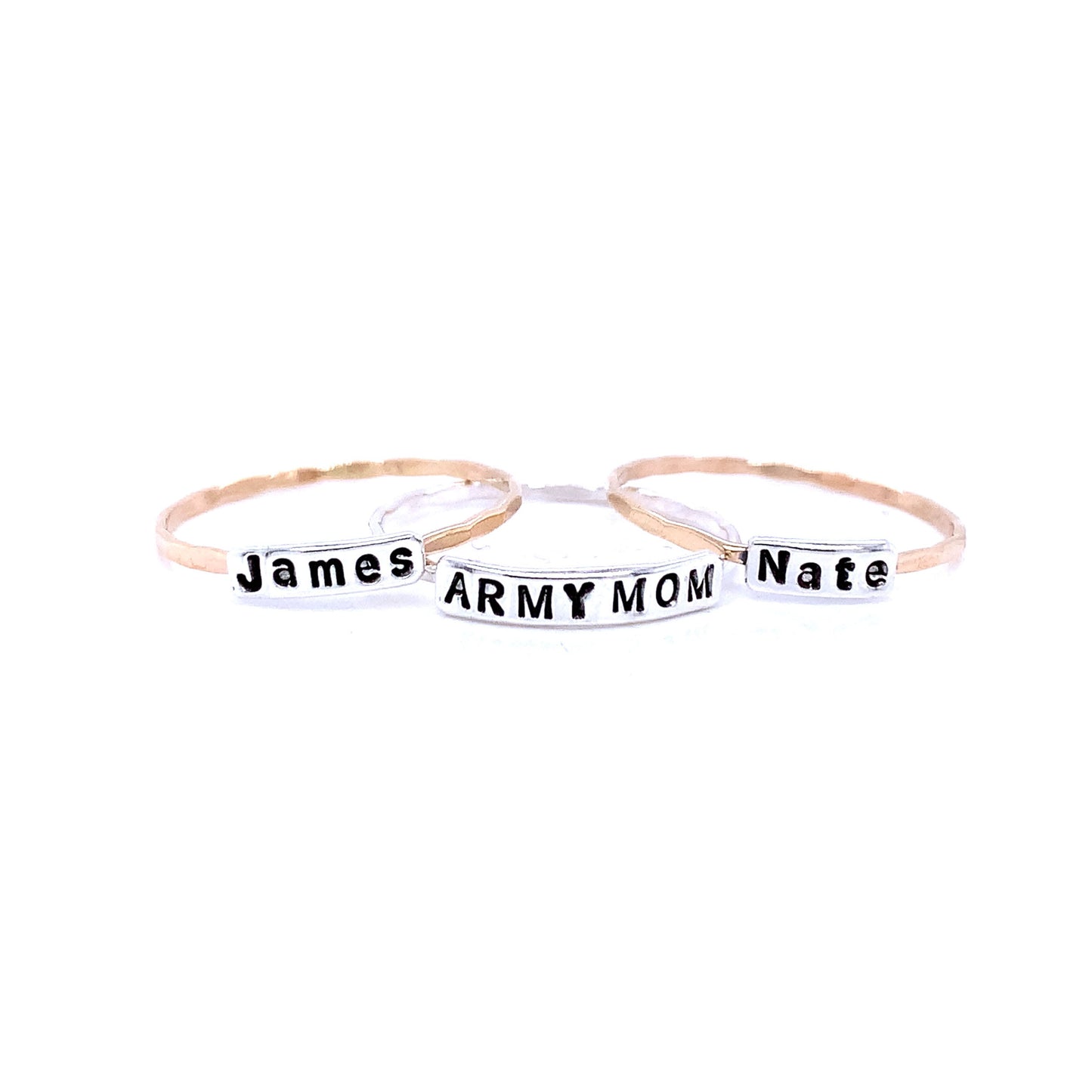 Build Your Own | Stacking Ring | Text Ring