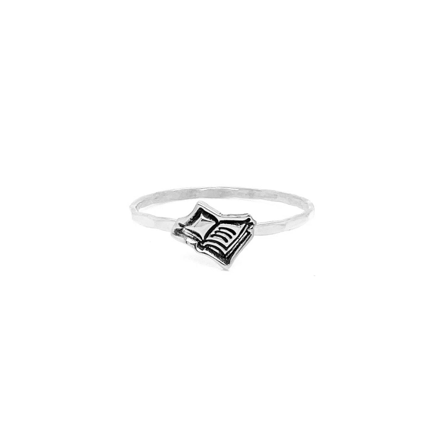 Stacking Ring | Charm Ring | Book