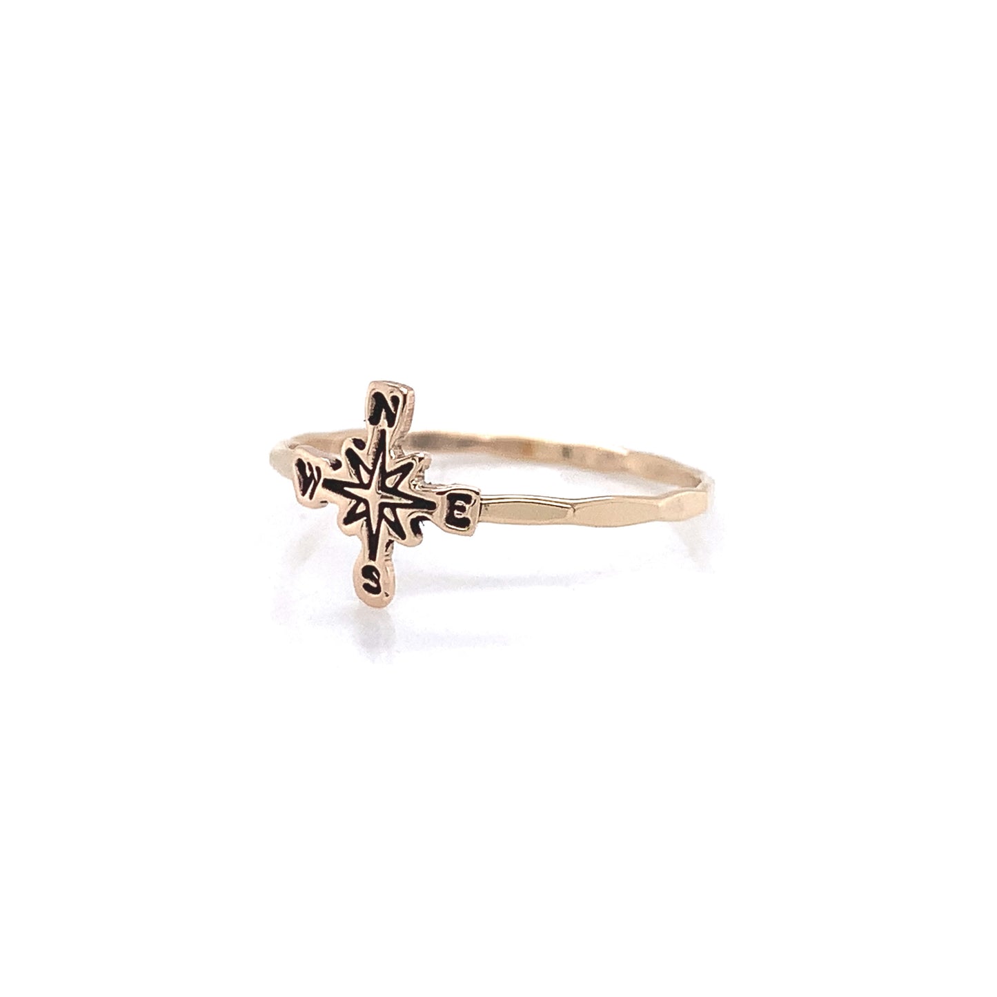 Stacking Ring | Charm Ring | Compass Rose