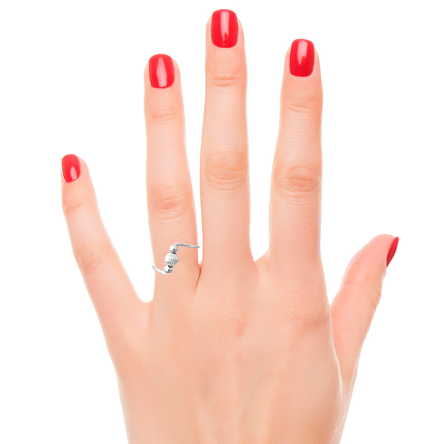 Fidget Ring | Bead | Corrugated