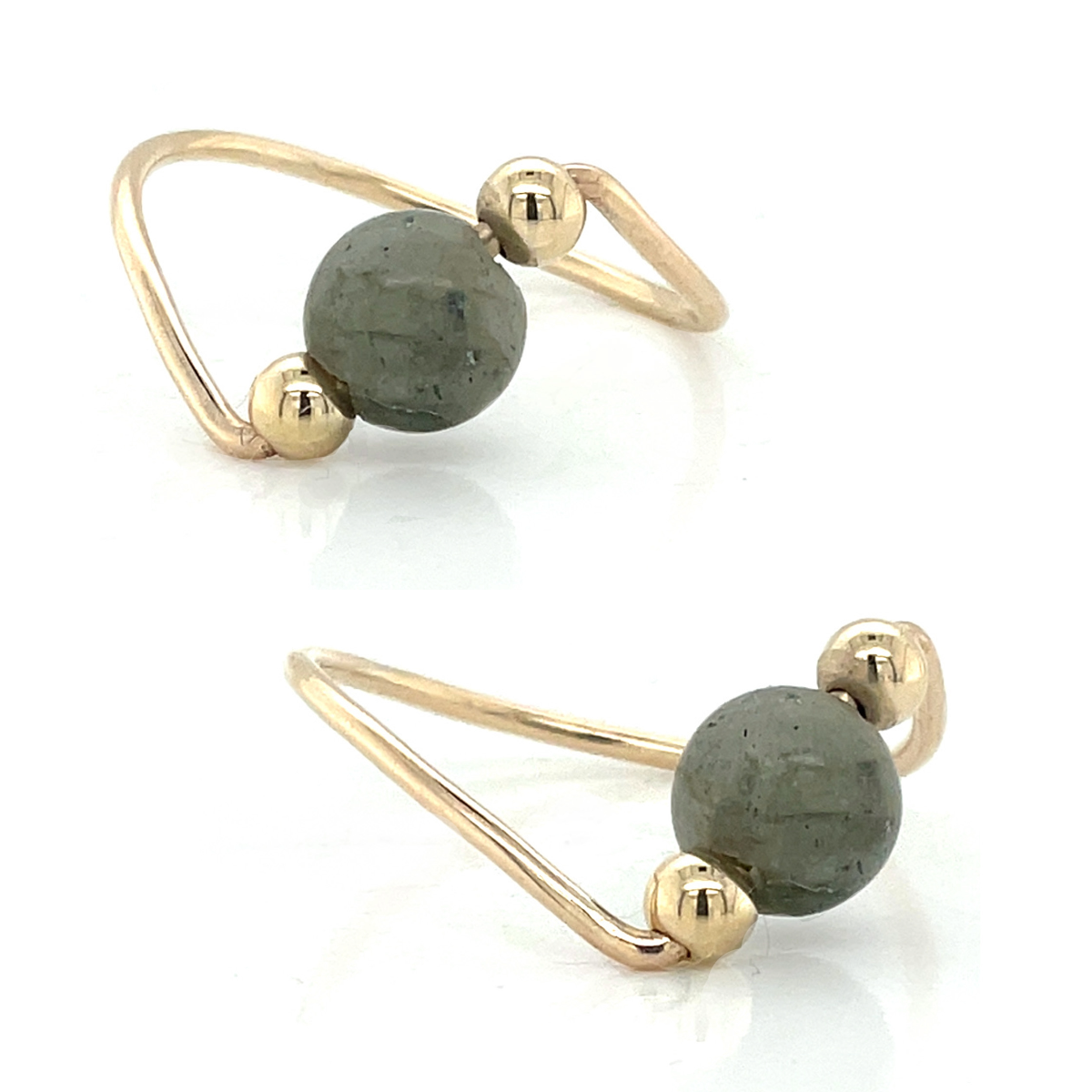 Gemstone Bead Fidget Ring - Retail
