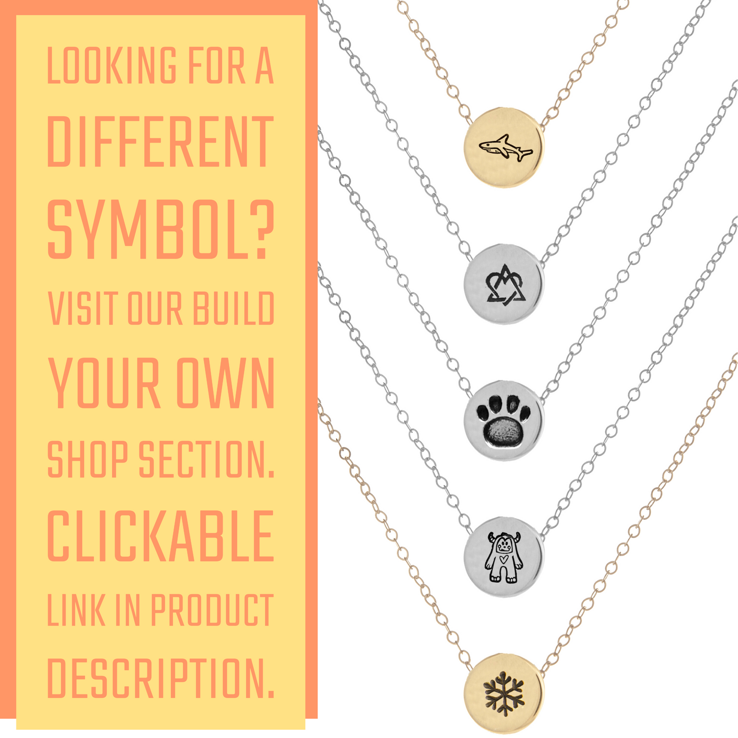 Necklace | Third Inch Sliding Charm | Love Potion