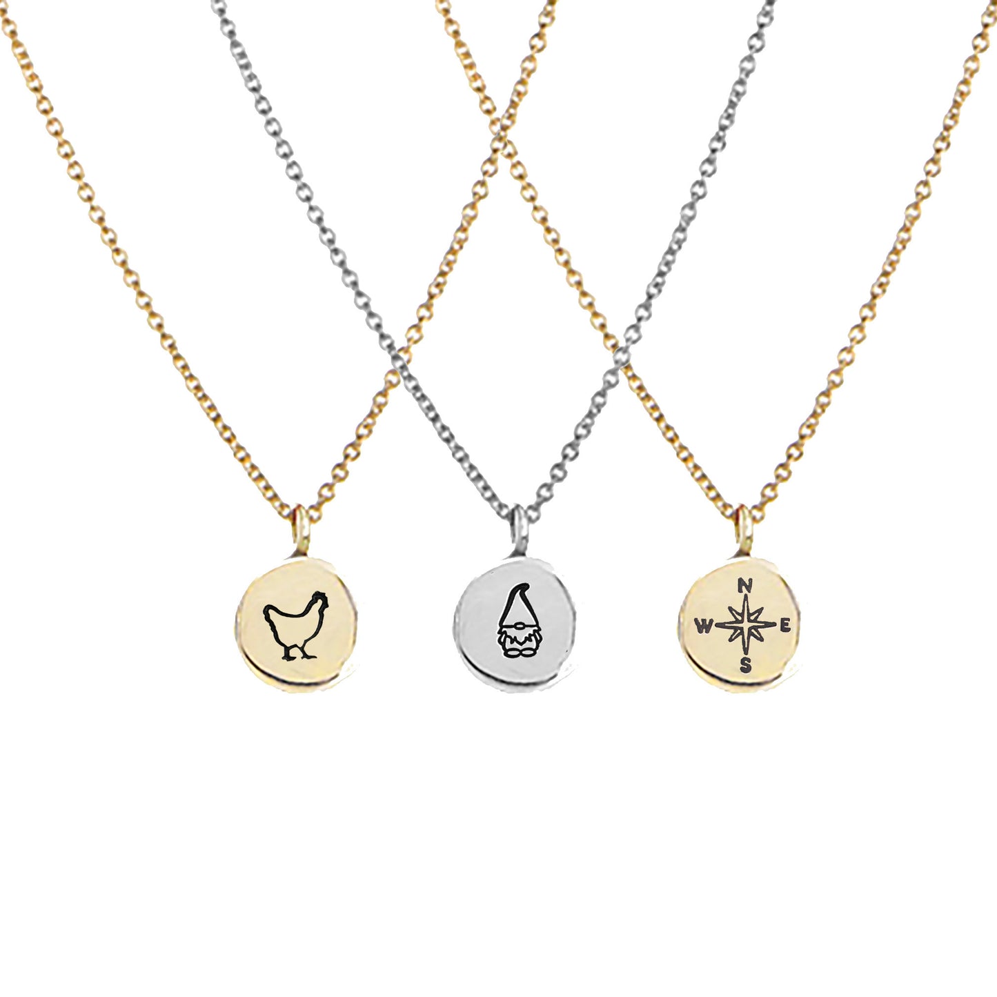 Build Your Own | Necklace | Third Inch Bail Charm