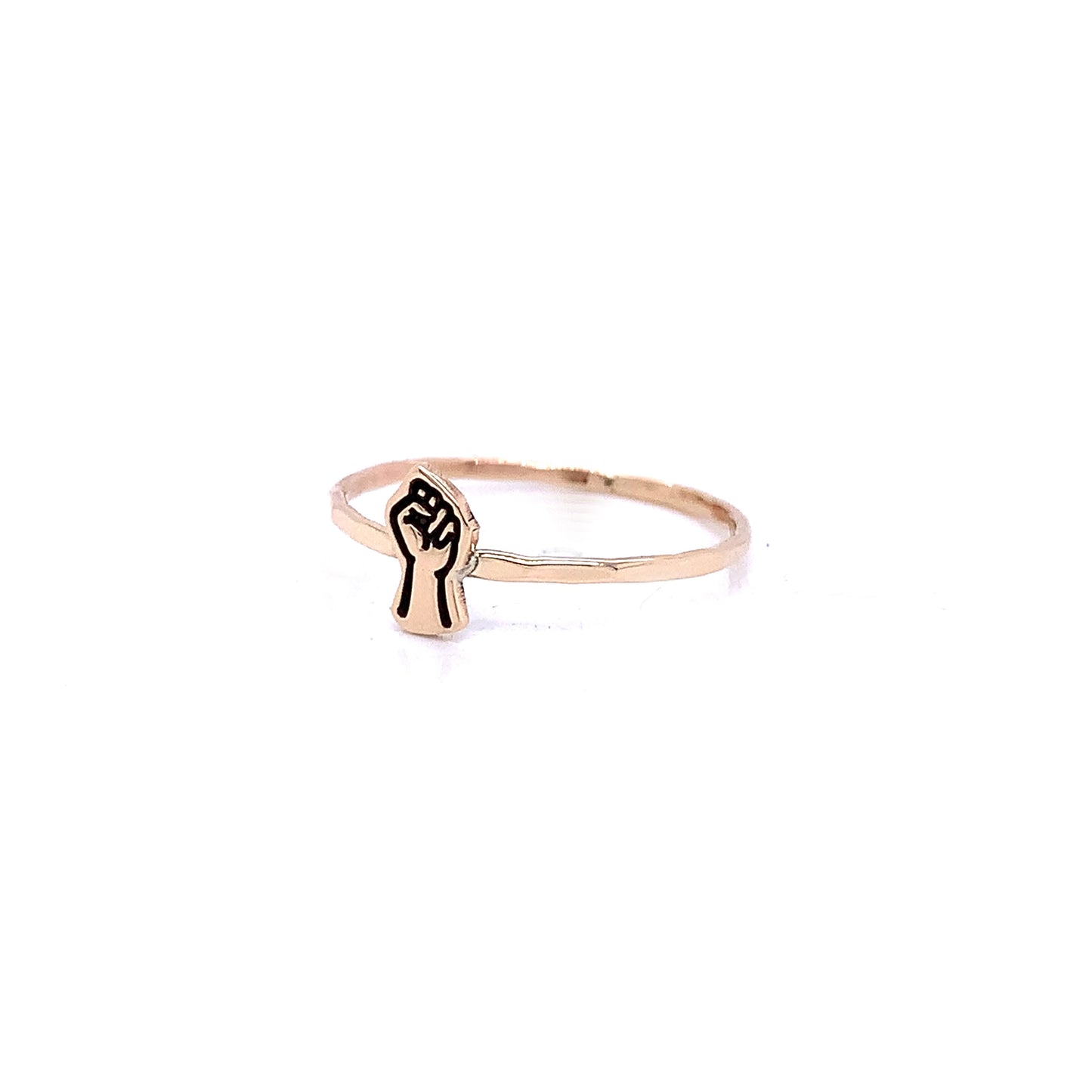 Stacking Ring | Charm Ring | Raised Fist