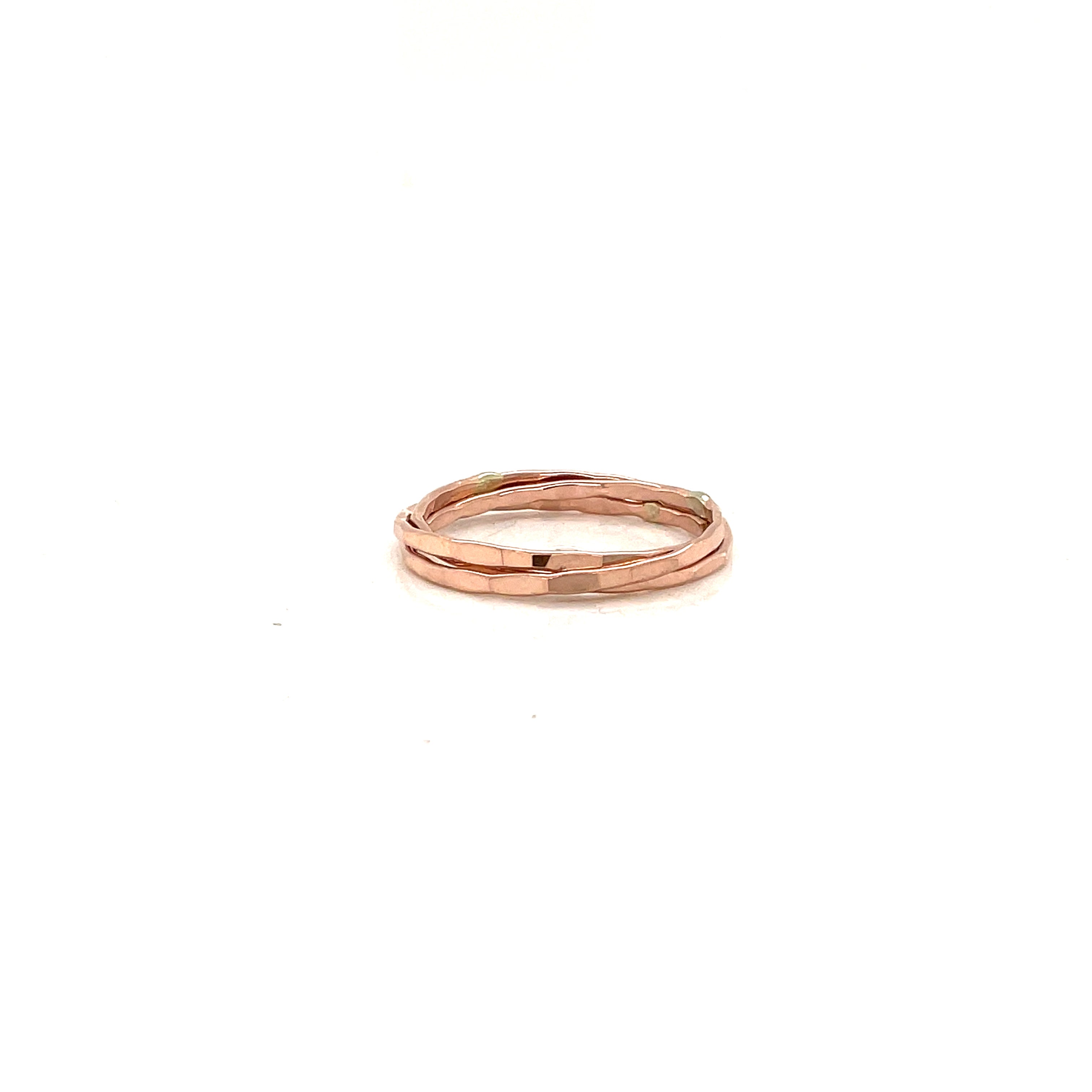 Fidget Ring | Rolling | Rose Gold-filled – House of Metalworks