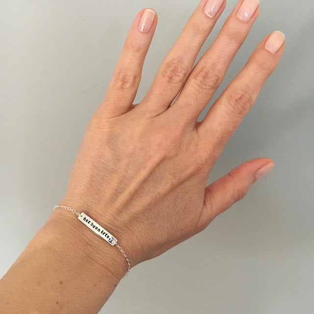 Build Your Own | Bracelet | Text Plaque